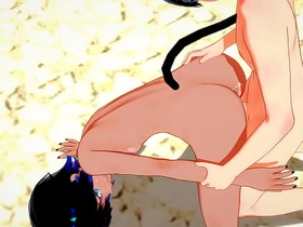 BL-猫男x狐男无套干两炮-伪娘变装日本亚裔漫画动漫游戏色情男同 asian village gay sex videos