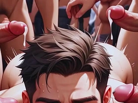 动漫hentai白嫩伪娘群交肌肉男免费视频 hot sex videos asian hot gay