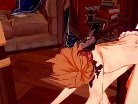 原神BL-钟离x达达利亚口交和被操-伪娘变装日本亚洲漫画动漫游戏色情男同 asian straight gay sex videos