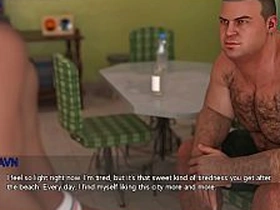 继父的爱 - 肌肉老爹在蒸汽浴室给嫩小伙黄金浴和深喉口交 asian gay sex videos x.com