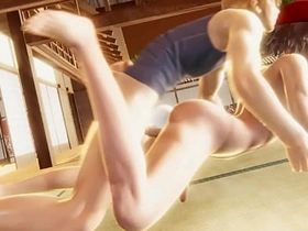 宠物小精灵男同 - 小智在榻榻米上被肏 - 亚洲日本动漫色情男同 gay videos asian sex